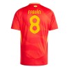 Spania Fabian Ruiz 8 Hjemme EM 2024 - Herre Fotballdrakt